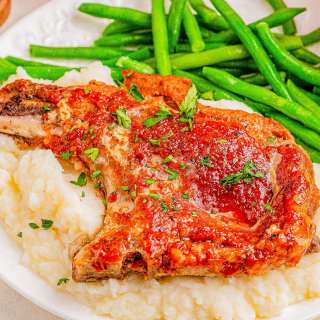 Crockpot Coca Cola Pork Chops
