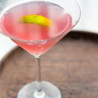 Cosmopolitan Cocktails and Roasted Nuts with Rosemary