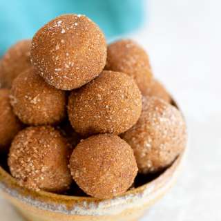 No Bake Vegan Snickerdoodle Bites