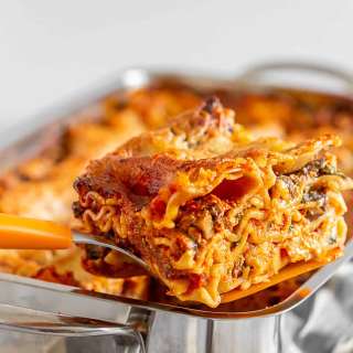 Italian Sausage Lasagna with Mushrooms
