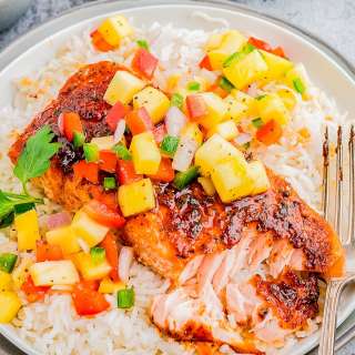Baked Blackened Salmon