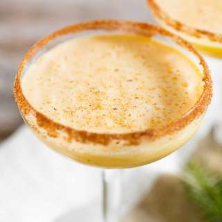 Eggnog Martini