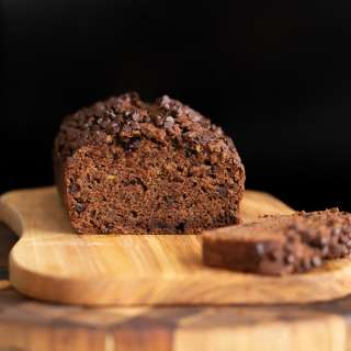 Vegan Chocolate Zucchini Bread