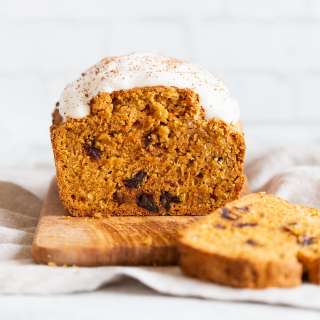 Vegan Pumpkin Carrot Bread