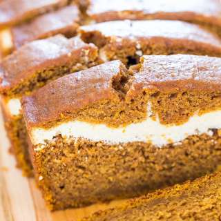 Cream Cheese-Filled Pumpkin Bread