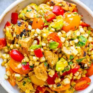 Grilled Chicken and Corn Salad