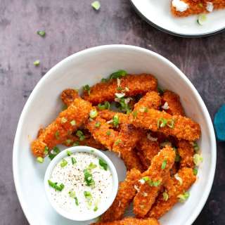 Vegan Firecracker Tofu Wings