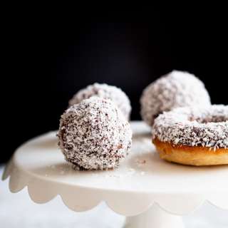 Vegan Lamington Donut Holes