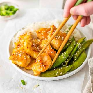 Sheet Pan Orange Chicken