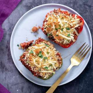 Vegan Stuffed Bell Peppers