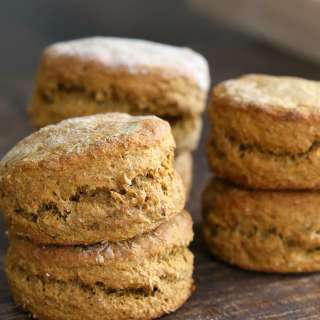 100% Spelt Sweet Potato Biscuits
