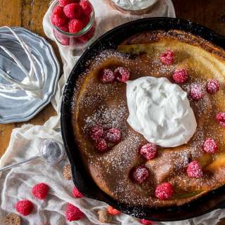 Eggnog Dutch Baby