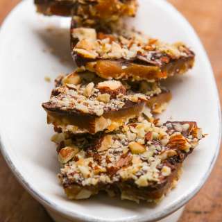 Chocolate-Almond Buttercrunch Toffee