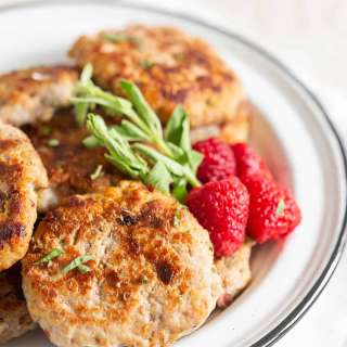 Homemade Chicken Sausage Patties