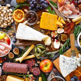 Fall Harvest Cheese Board