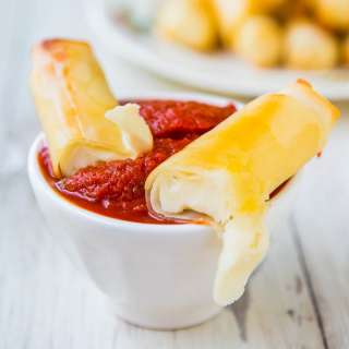 Healthy Mozzarella Sticks