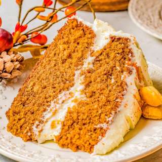 Spice Cake with Cream Cheese Frosting
