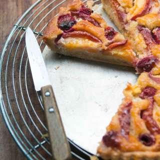 Summer Fruit Tart with Frangipane (Almond Cream)