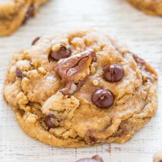 Chocolate Chip Turtle Cookies