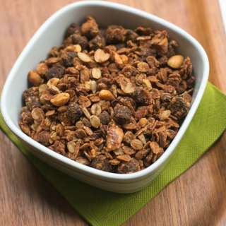 Chocolate Chip and Peanut Butter Granola