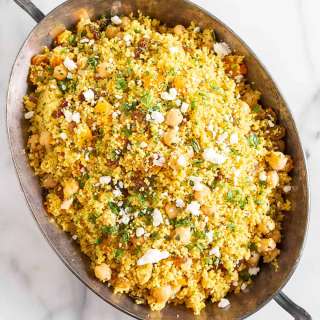 Moroccan Couscous with Chickpeas