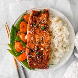 Air Fryer Miso Salmon