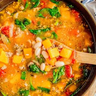 Butternut Squash and Sausage Soup