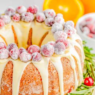 Cranberry Orange Bundt Cake