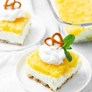 Pineapple Pretzel Salad