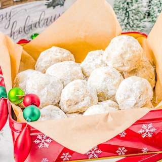 Pecan Snowball Cookies