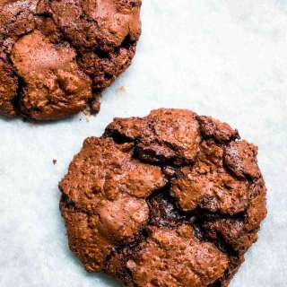 Chocolate Chocolate-Chip Cookies