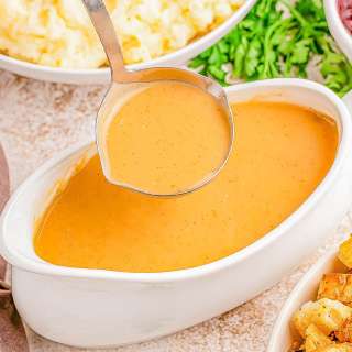 Easy Chicken Broth Gravy