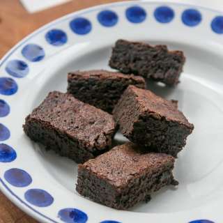 Salty, Deep-Dark Chocolate Brownies