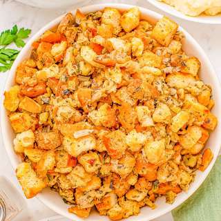 Slow Cooker Stuffing