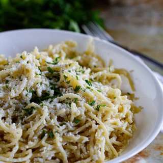 Mizithra Cheese Pasta