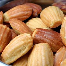 Lemon-Glazed Madeleines