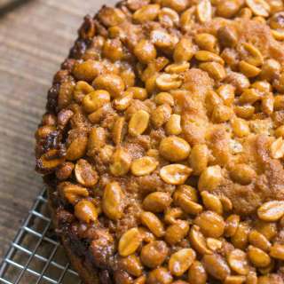 Caramelized Peanut Coffee Cake