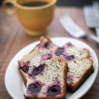 Cherry Poppy Seed Cake
