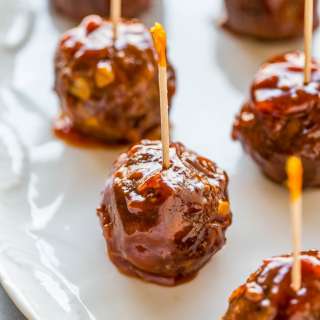 Honey Garlic Meatballs