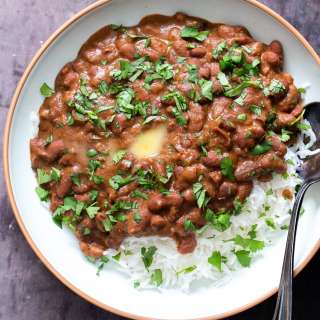 Dhaba Rajma Masala Indian Kidney Bean Curry