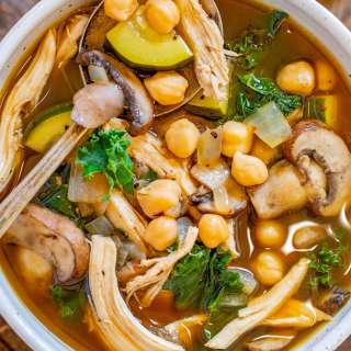 Chicken and Chickpea Soup