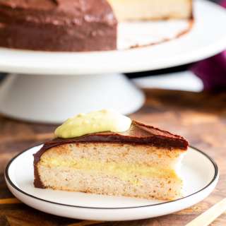 Boston Cream Pie Cake