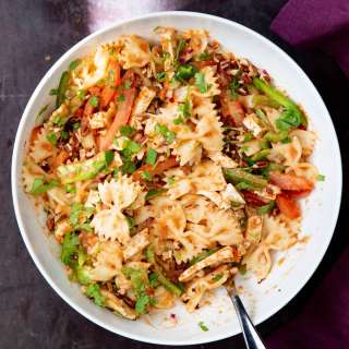 Vegan Tikka Masala Pasta Salad