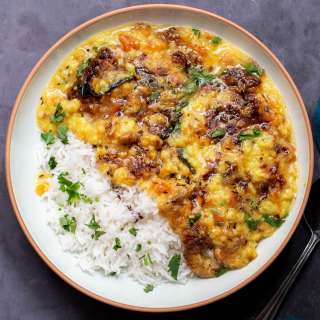 Caramelized Onion Tadka Dal
