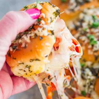 Pepperoni Pizza Sliders