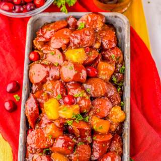 Slow Cooker Kielbasa Bites