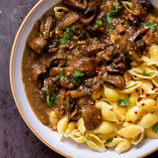 Instant Pot Garlic Mushrooms