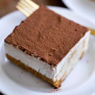 Vegan Tiramisu Sheet Cake