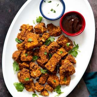 Baked Tofu Nuggets