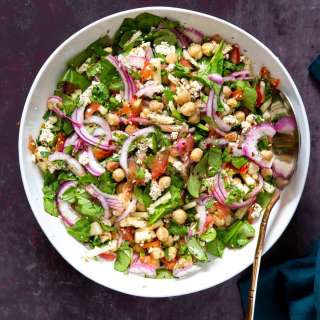 Vegan Chickpea Dill Salad